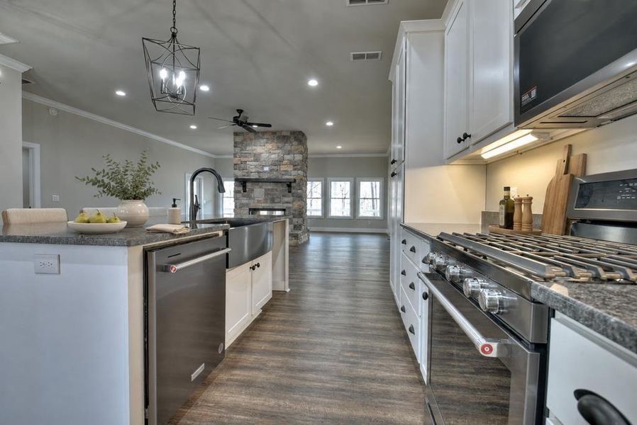 Furnished interior view inside a new home in , Ellijay (Image 10). Furnished interior view inside a new home in , Ellijay (Image 10).