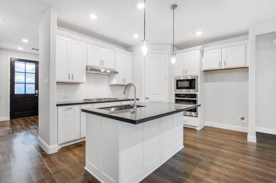 Representative furnished interior of a home built from the Cello by Taylor Morrison in South Oak 40s, Oak Point (Image 4). Representative furnished interior of a home built from the Cello by Taylor Morrison in South Oak 40s, Oak Point (Image 4).