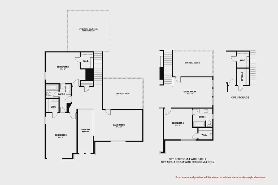 Experience luxury living with this modern single-family home's sophisticated architectural design.