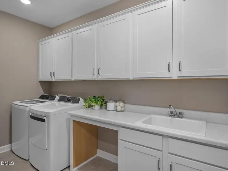 Furnished interior view inside a new home in Sage on North Main, Wake Forest (Image 30).