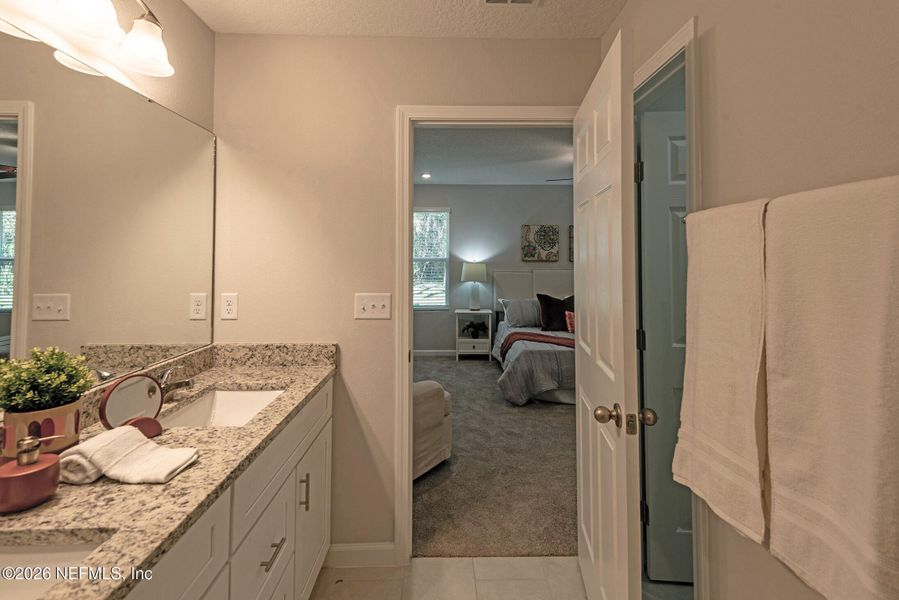 Furnished interior view inside a new home in , Jacksonville (Image 14).