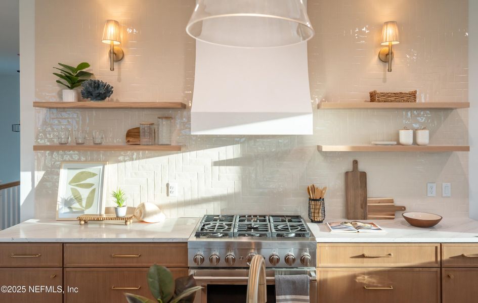 Furnished interior view inside a new home in , St. Johns (Image 10).