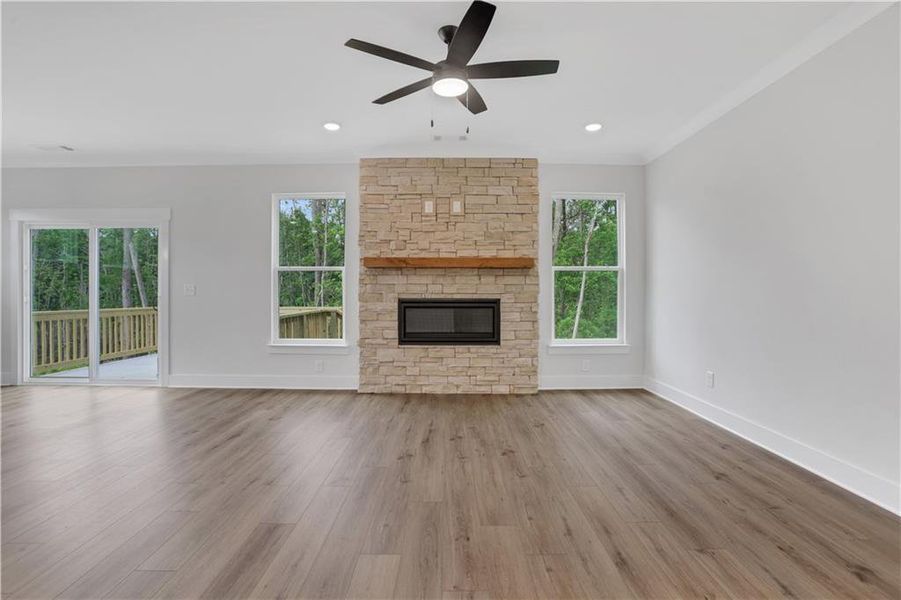 Spacious, unfurnished interior of a new home in , Loganville (Image 45). Spacious, unfurnished interior of a new home in , Loganville (Image 45).