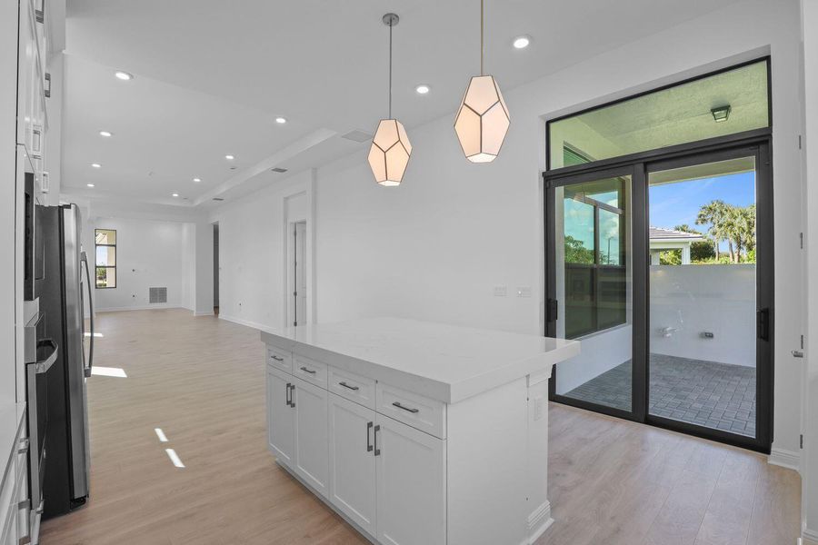 Furnished interior view inside a new home in Cresswind Palm Beach at Westlake, Westlake (Image 3).