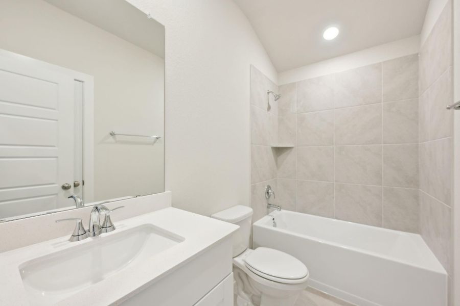 Photo is not of the actual home but is an inspirational photo of builder’s model home and may depict options, furnishings, and/or decorator features that are not included.