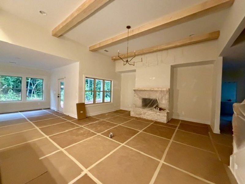 In-progress construction of a new home in Lakefield, Palmetto, GA (Image 9).