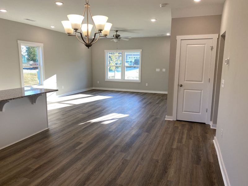 Representative unfurnished interior of a home built from the Wilson by Foundation Home Builders LLC in Stallings Grove, Spring Hope (Image 23).