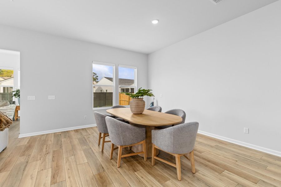 Furnished interior view inside a new home in , Charleston (Image 36).