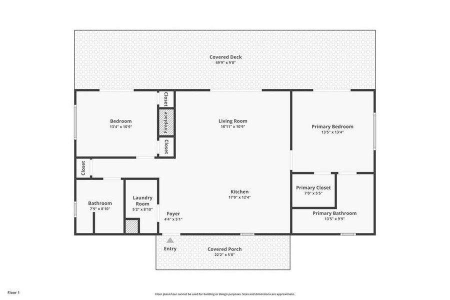 2D floor plan layout of this home in , Murphy, NC (Image 3).