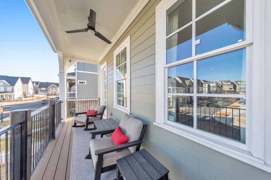 Exterior details and patio area of a home in , Woodstock (Image 3).