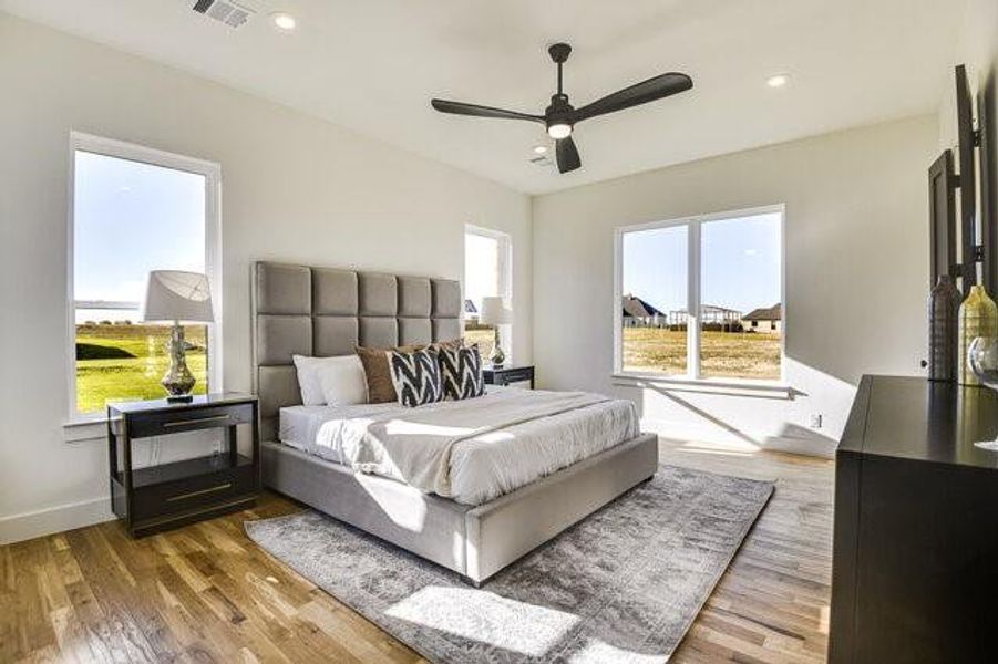 Furnished interior view inside a new home in , Midlothian (Image 20). Furnished interior view inside a new home in , Midlothian (Image 20).