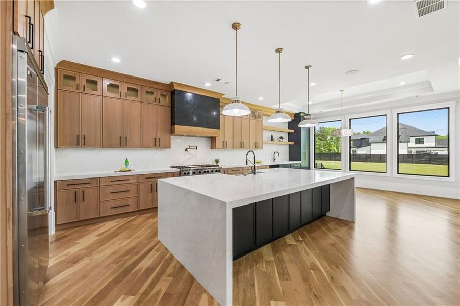 Furnished interior view inside a new home in , Buford (Image 16).