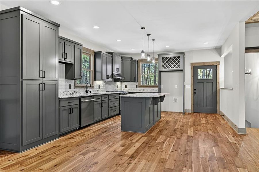 Furnished interior view inside a new home in , Ellijay (Image 5).
