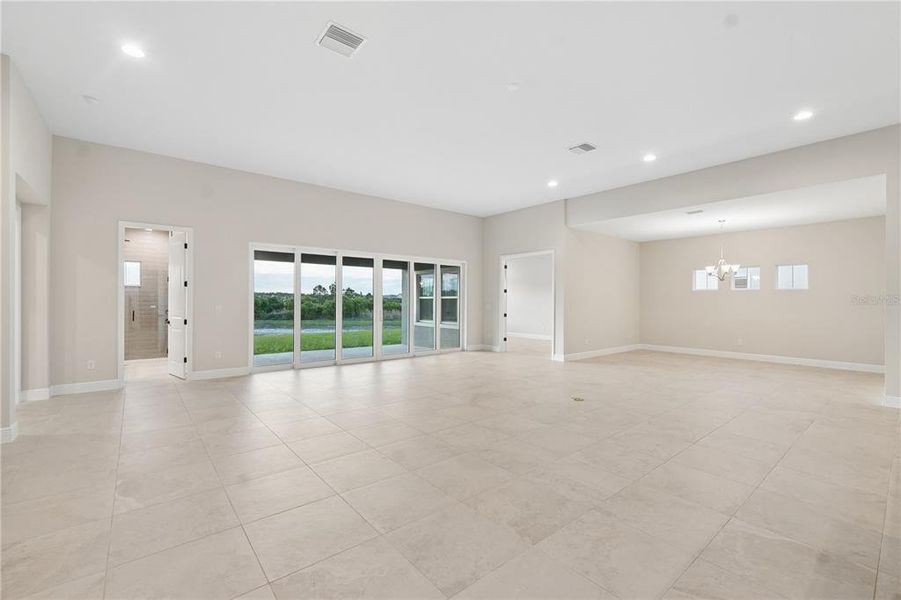 Spacious, unfurnished interior of a new home in , Zephyrhills (Image 48).