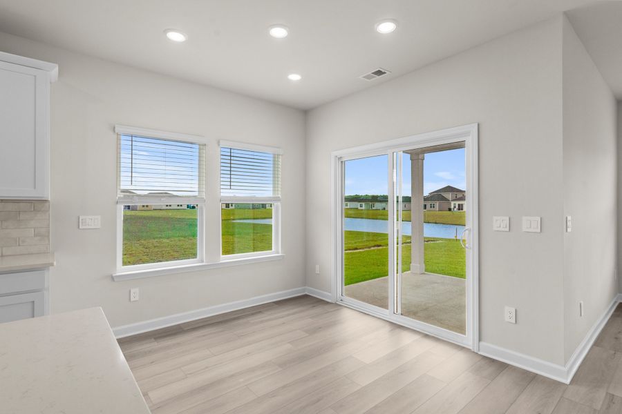 Spacious, unfurnished interior of a new home in Cypress Ridge - The Coastline Series, Longs (Image 18).