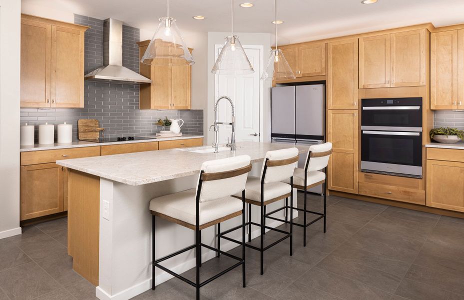 Representative furnished interior of a home built from the Avelino by Pulte Homes in Soleo, Queen Creek (Image 11).