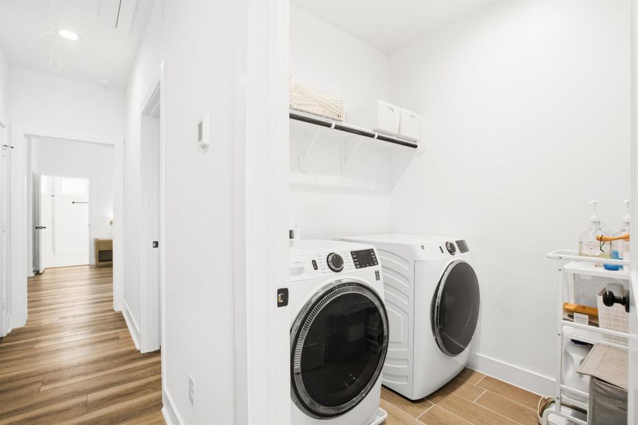 Furnished interior view inside a new home in , Cypress (Image 7).