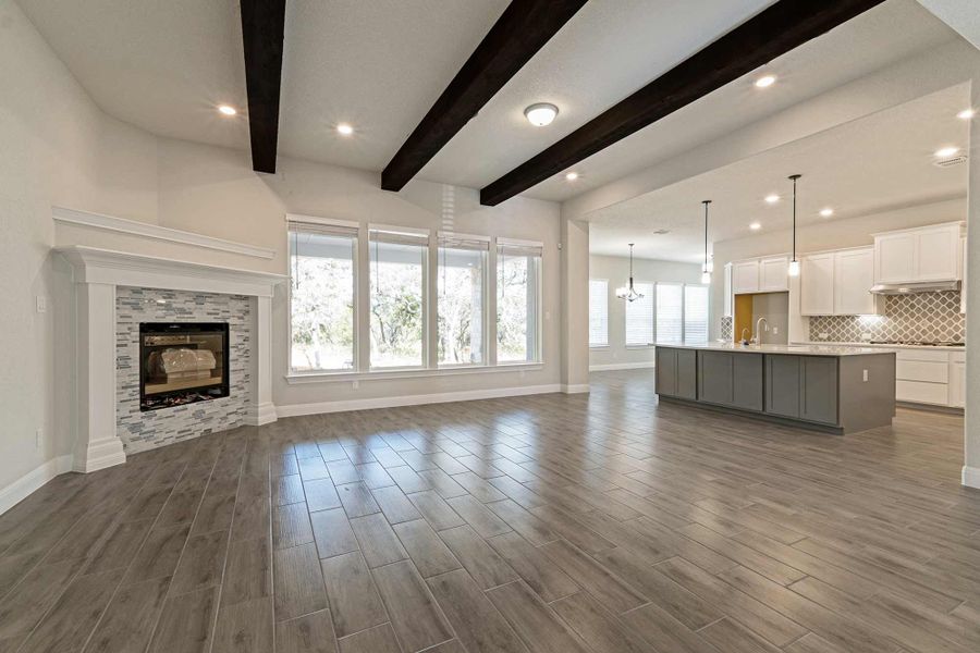 The Fredericksburg - Family Room The Fredericksburg - Family Room