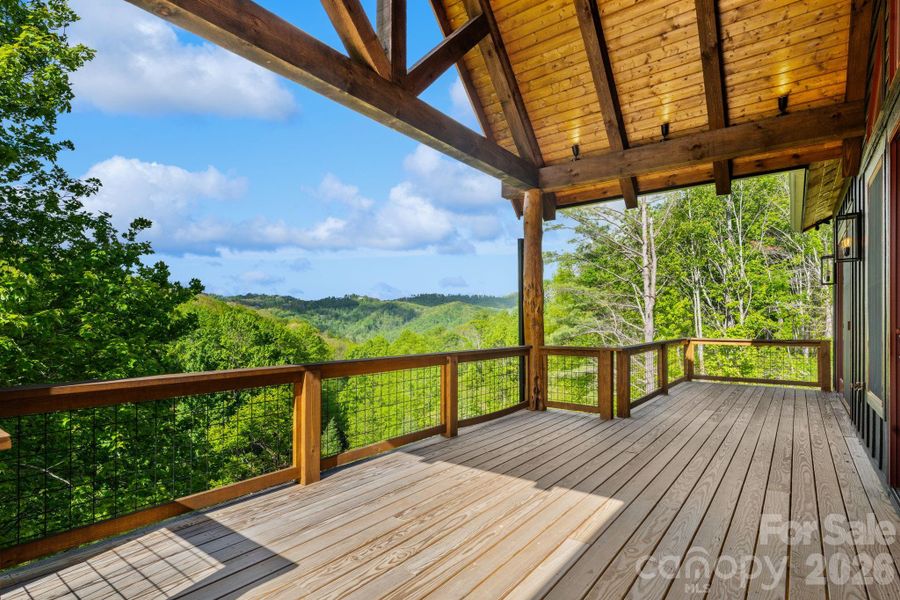 Exterior details and patio area of a home in , Banner Elk (Image 23).