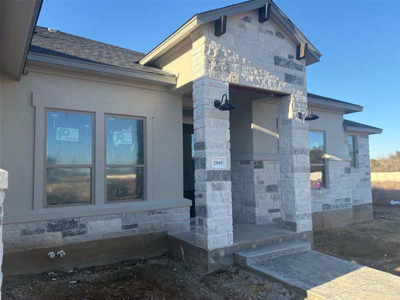 In-progress construction of a new home in Leander Estates, Leander, TX (Image 24).