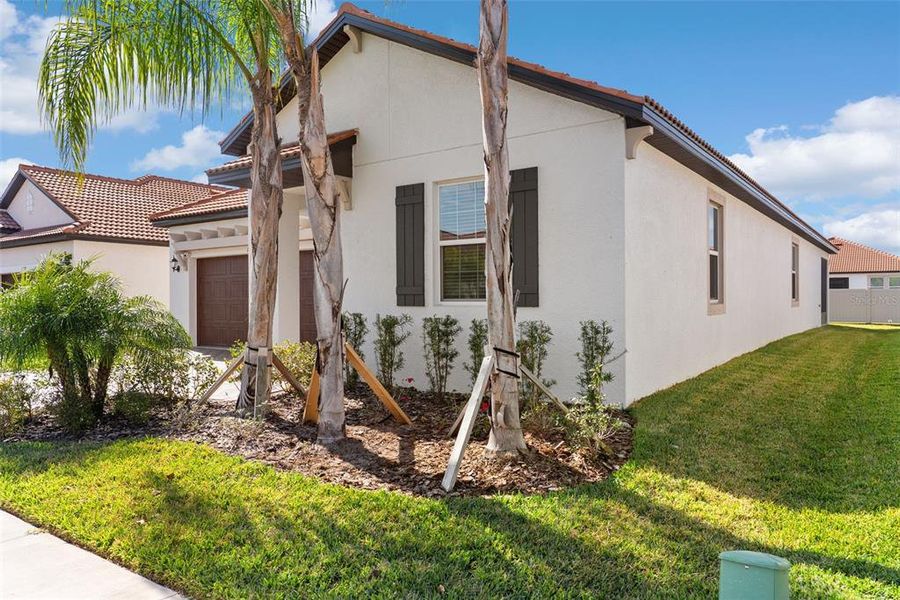 Exterior details and patio area of a home in Southshore Bay Active Adult, Wimauma (Image 24). Exterior details and patio area of a home in Southshore Bay Active Adult, Wimauma (Image 24).