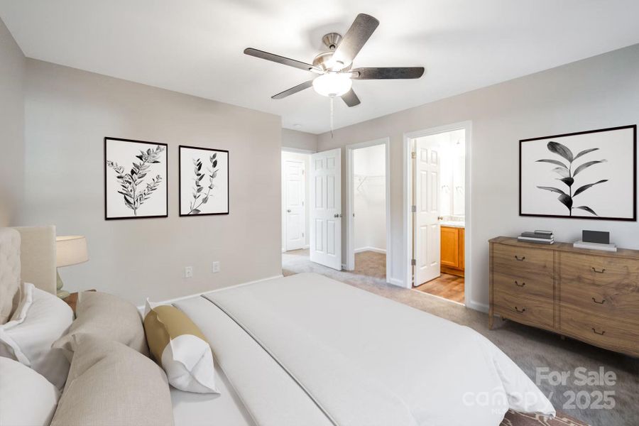 Furnished interior view inside a new home in , Wadesboro (Image 6). Furnished interior view inside a new home in , Wadesboro (Image 6).