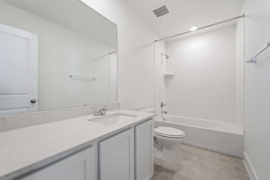 Furnished interior view inside a new home in Sunfield, Buda (Image 17).