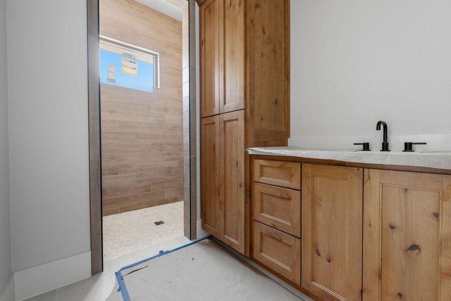 In-progress construction of a new home in , Dripping Springs, TX (Image 16).