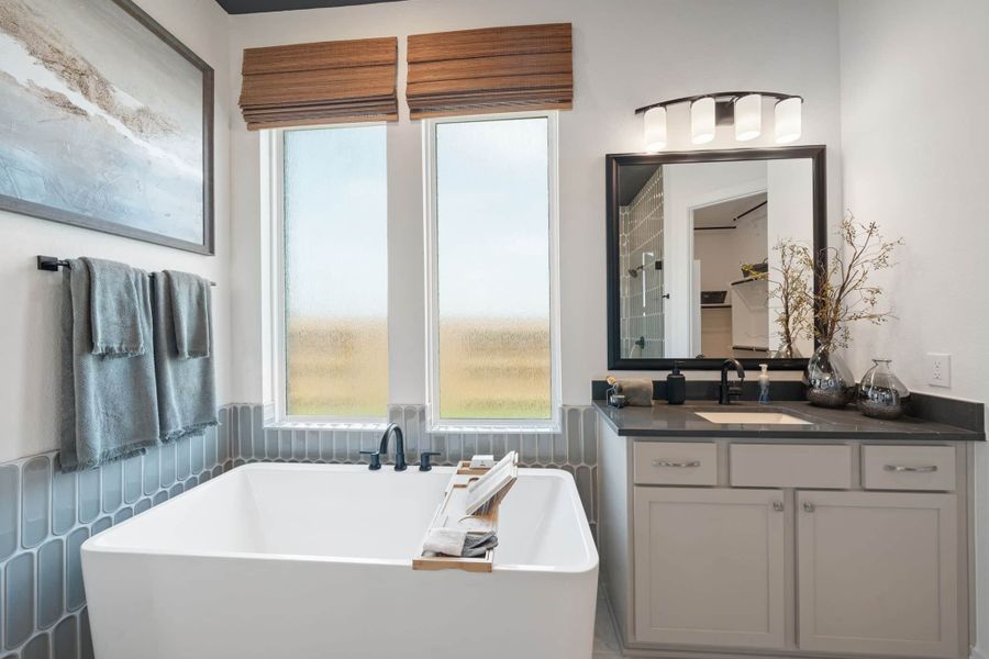 Furnished interior view inside a new home in Attwater, Waller (Image 35). Furnished interior view inside a new home in Attwater, Waller (Image 35).