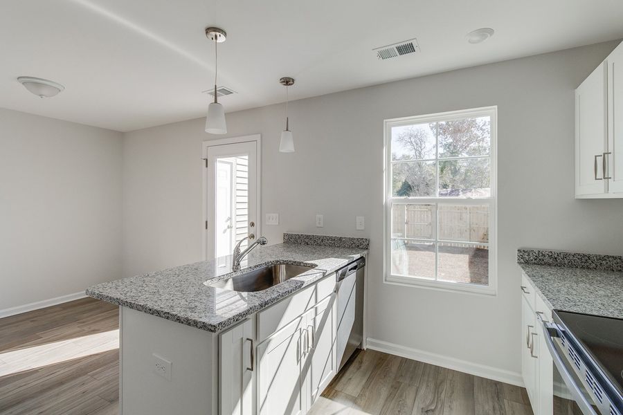 Furnished interior view inside a new home in Astoria, Columbia (Image 10).