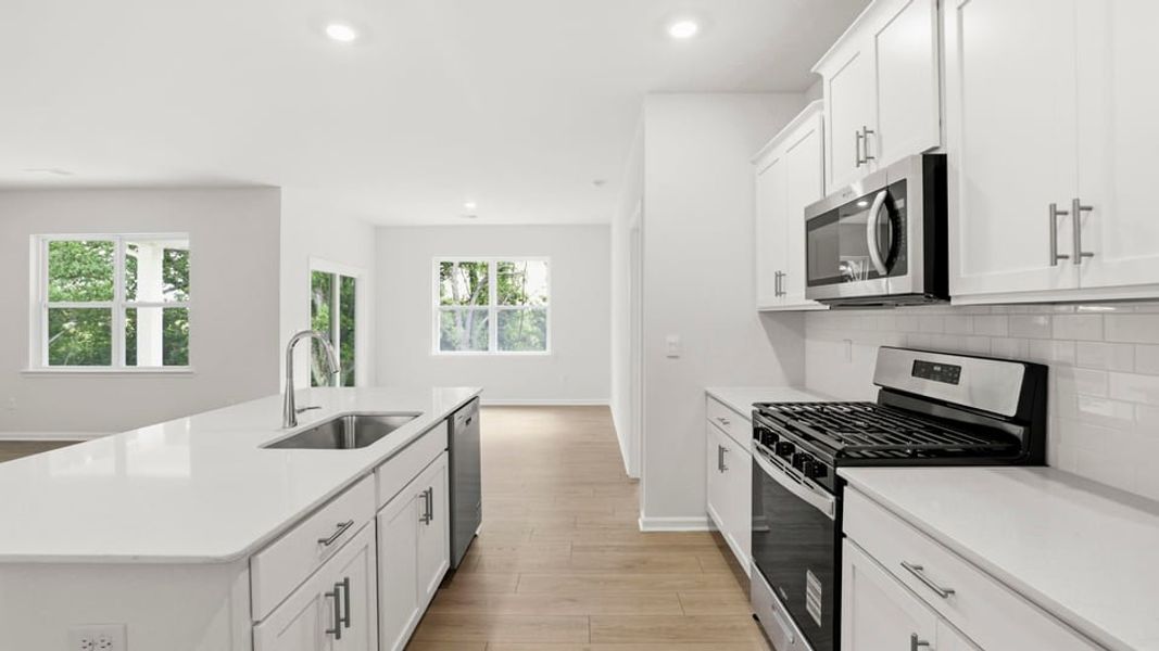 Furnished interior view inside a new home in Sherwood Gardens, Landrum (Image 9).