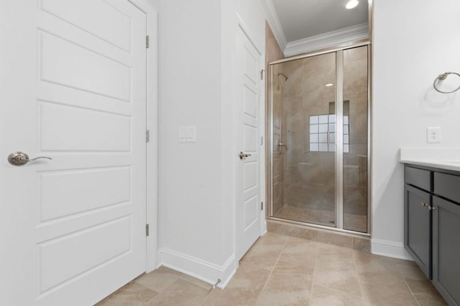 Representative furnished interior of a home built from the Cosmopolitan by Keystone Homes NC in Weybridge, Burlington (Image 60). Representative furnished interior of a home built from the Cosmopolitan by Keystone Homes NC in Weybridge, Burlington (Image 60).