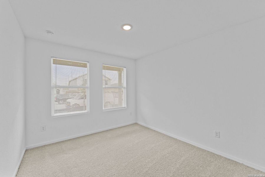 Spacious, unfurnished interior of a new home in Smiley Ranch, San Antonio (Image 22). Spacious, unfurnished interior of a new home in Smiley Ranch, San Antonio (Image 22).