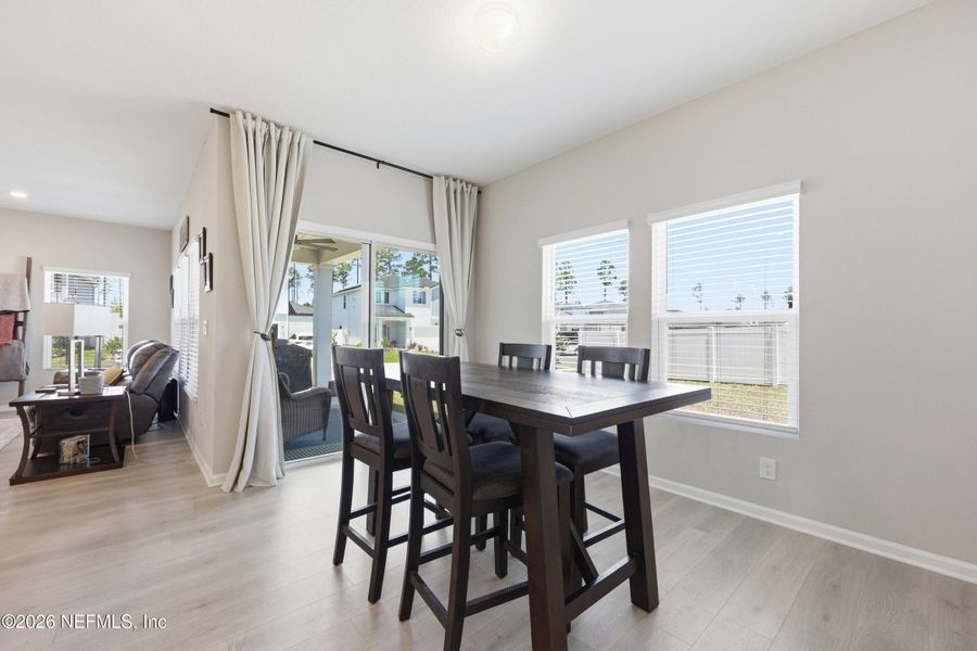 Furnished interior view inside a new home in Cordova Palms, St. Augustine (Image 40). Furnished interior view inside a new home in Cordova Palms, St. Augustine (Image 40).