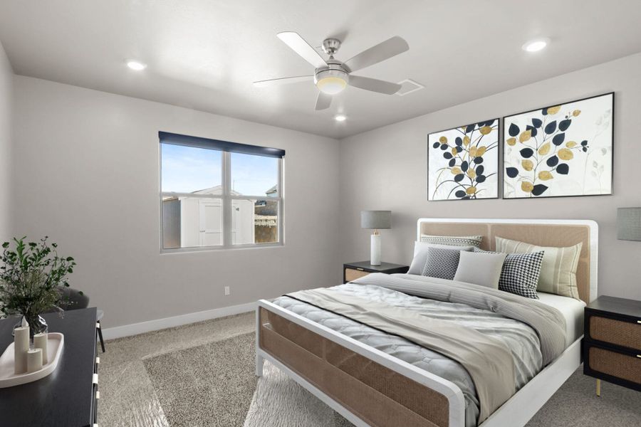 Representative furnished interior of a home built from the Journey by View Homes in The View at Desert Springs | Thoughtful Collection, El Paso (Image 5).