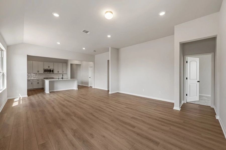 Family Room & Breakfast Area