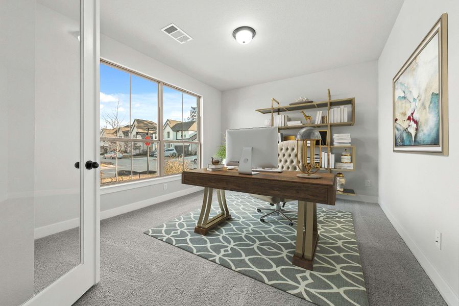 Virtually staged representative photo. Home under construction. Design selections and colors may vary.