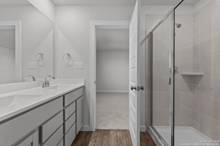 Furnished interior view inside a new home in Summerlin, San Antonio (Image 5). Furnished interior view inside a new home in Summerlin, San Antonio (Image 5).