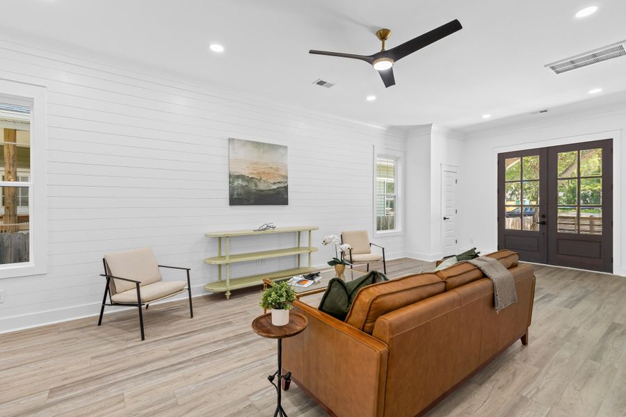 Furnished interior view inside a new home in , North Charleston (Image 9).