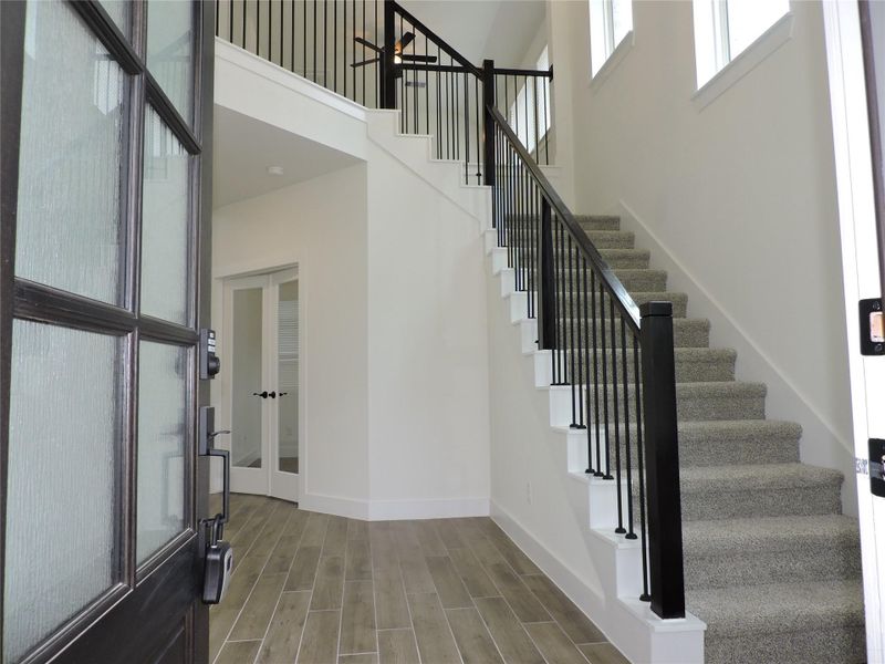 Your Family and Guest will be wowed upon Entry. Large open Foyer with High Ceilings and beautiful staircase.