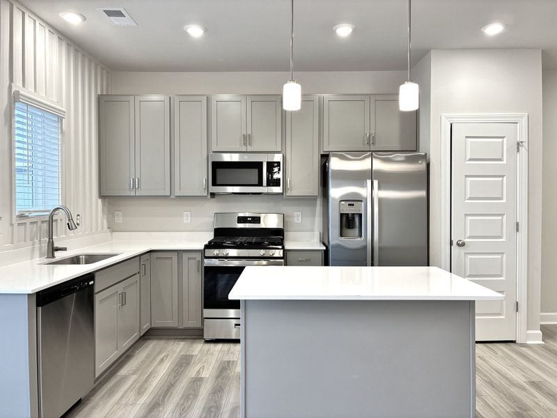 Furnished interior view inside a new home in Reidville Town Center, Reidville (Image 8).