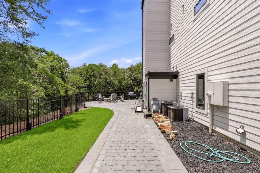 Exterior details and patio area of a home in , Helen (Image 29).