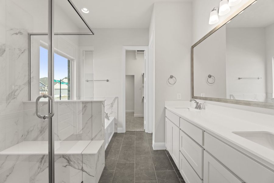 Representative furnished interior of a home built from the Kerrville by Windsor Homes in Anna Town Square, Anna (Image 11).