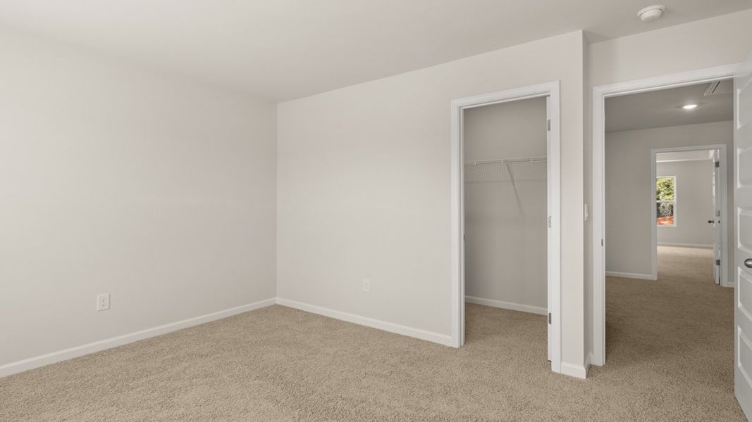 Spacious, unfurnished interior of a new home in Brookland Commons, Monroe (Image 16).