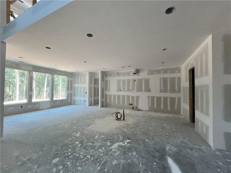 In-progress construction of a new home in , Sugar Hill, GA (Image 10).