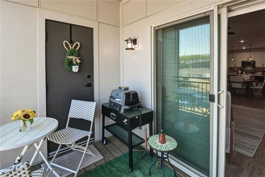 Exterior details and patio area of a home in , Cumming (Image 3).
