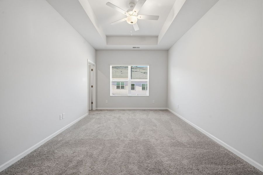 Spacious, unfurnished interior of a new home in Lakeview Village, Charlotte (Image 18). Spacious, unfurnished interior of a new home in Lakeview Village, Charlotte (Image 18).