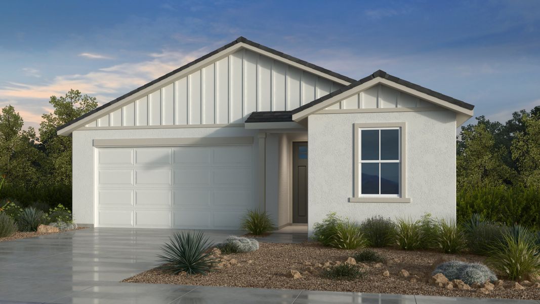 Representative exterior photo of a completed home built from the Quartz by Taylor Morrison in Artisan at Asante, Surprise, AZ (Image 18). Representative exterior photo of a completed home built from the Quartz by Taylor Morrison in Artisan at Asante, Surprise, AZ (Image 18).