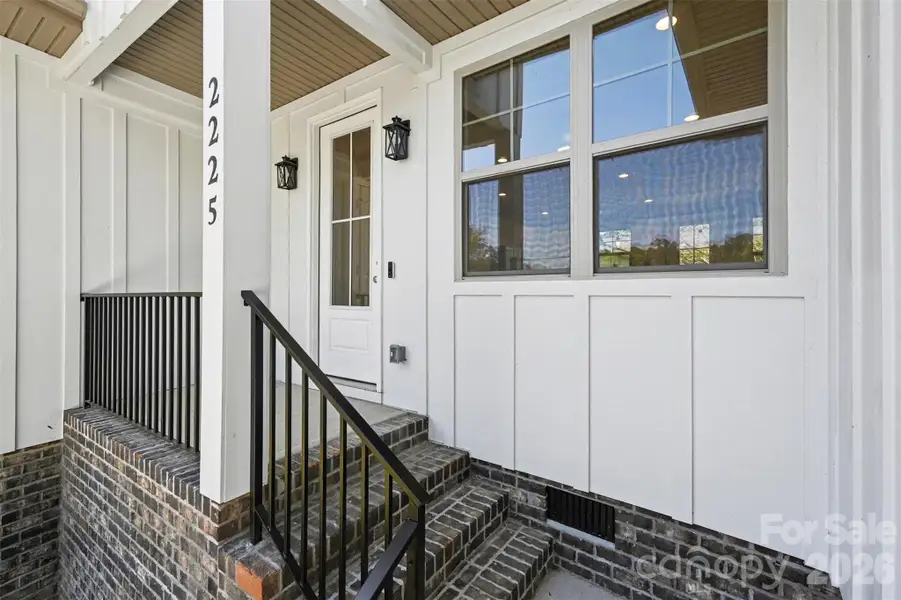Exterior details and patio area of a home in , Charlotte (Image 3).