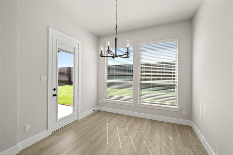 Spacious, unfurnished interior of a new home in Birdsong - Harwood, Mansfield (Image 10).
